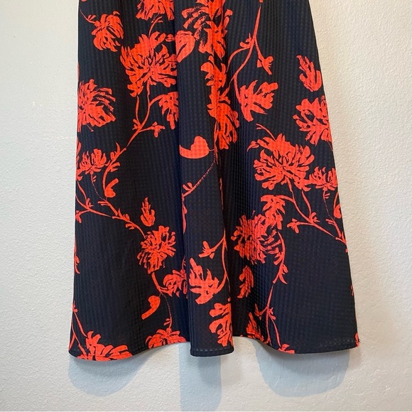 Who What Wear Womens Floral Dark Feminine Romantic Whimsigoth Dress Size S Black - Picture 5 of 16